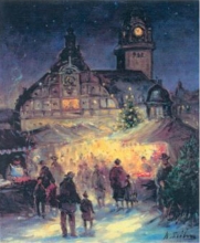 Der Plauener Weihnachtsmarkt in den 50er Jahren